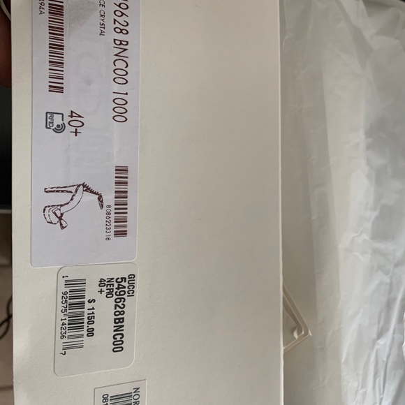 Gucci Vernice Crystal Nero